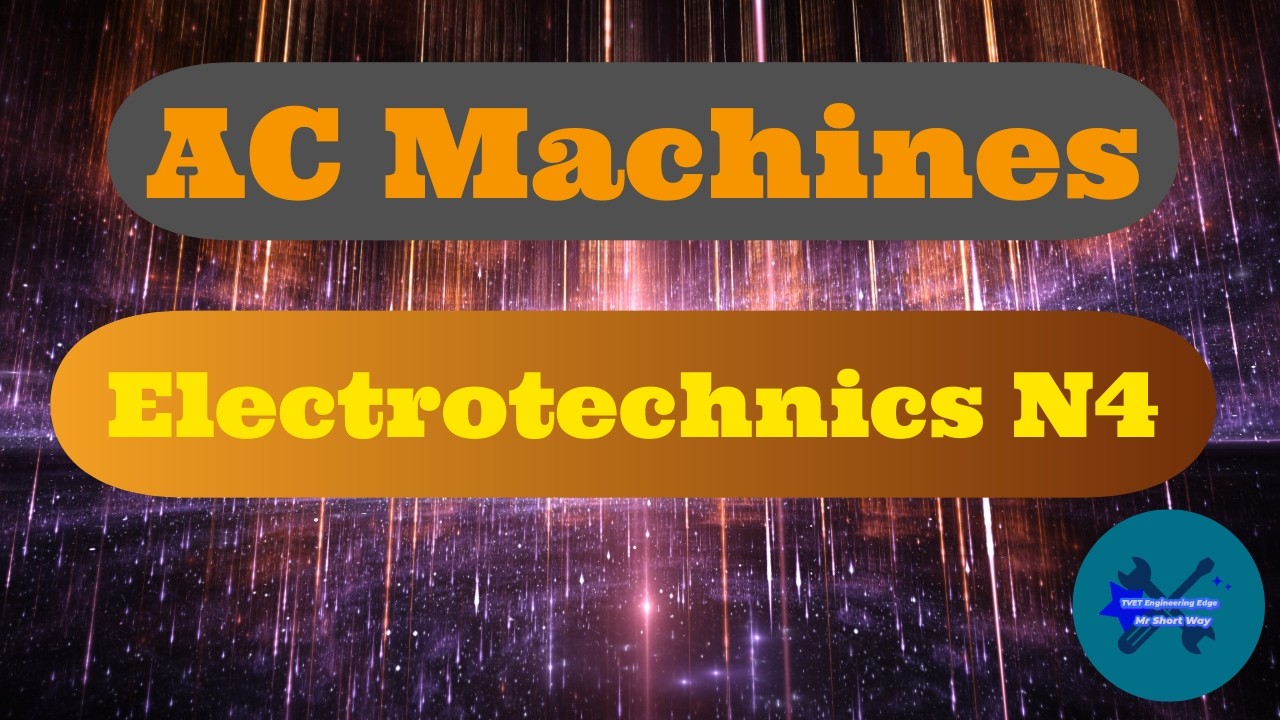 AC Machines Electrotechnics N4