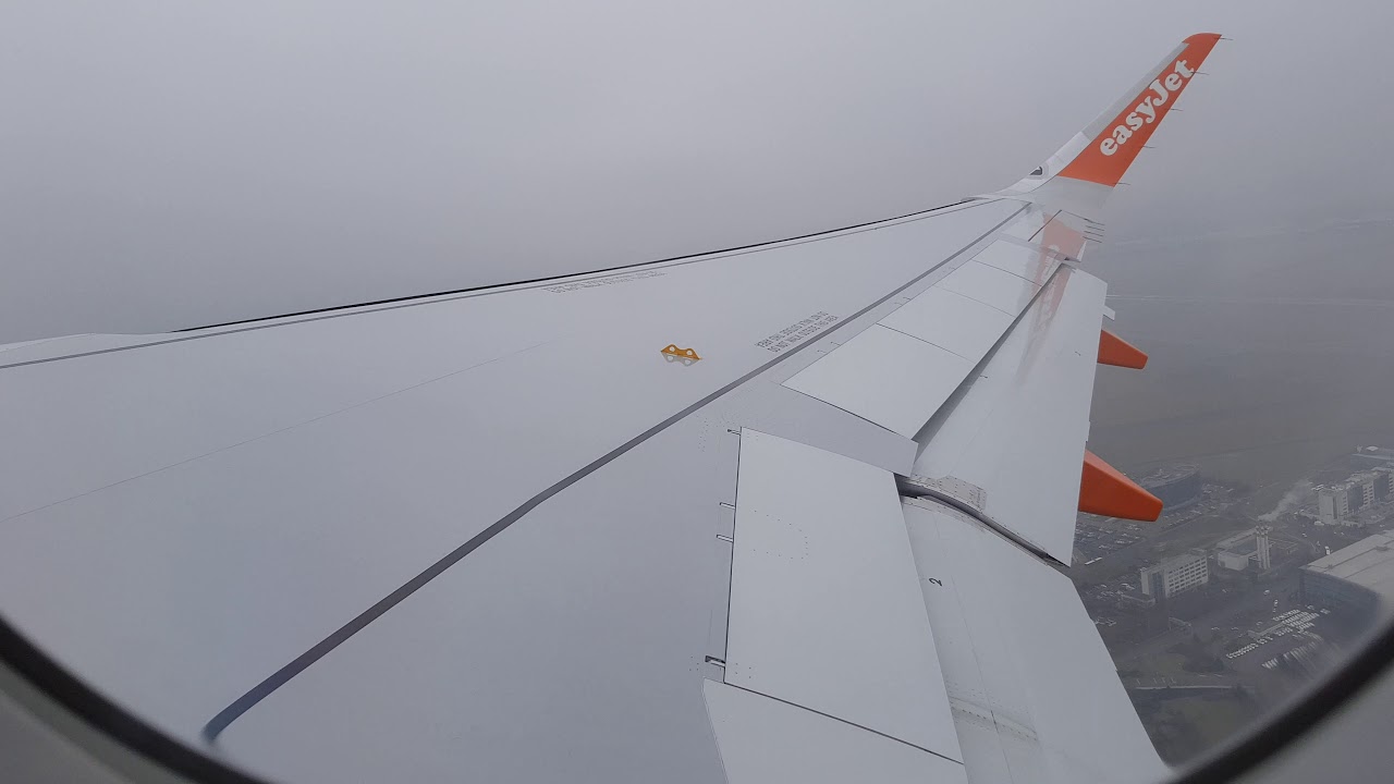 EASYJEY AIRBUS A319 Prague to Amsterdam (Schiphol) - Praag naar Amsterdam