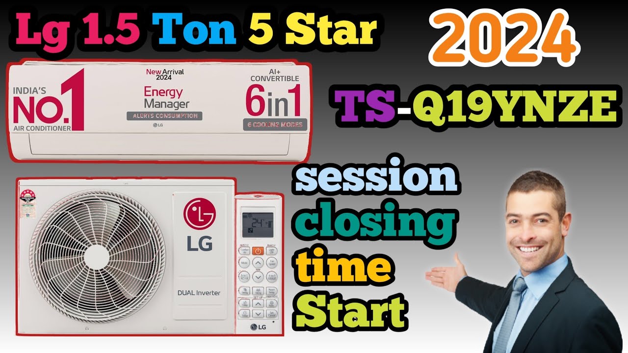 Lg 1.5 Ton 5 Star Ac Review/TS-Q19YNZE model in 2024