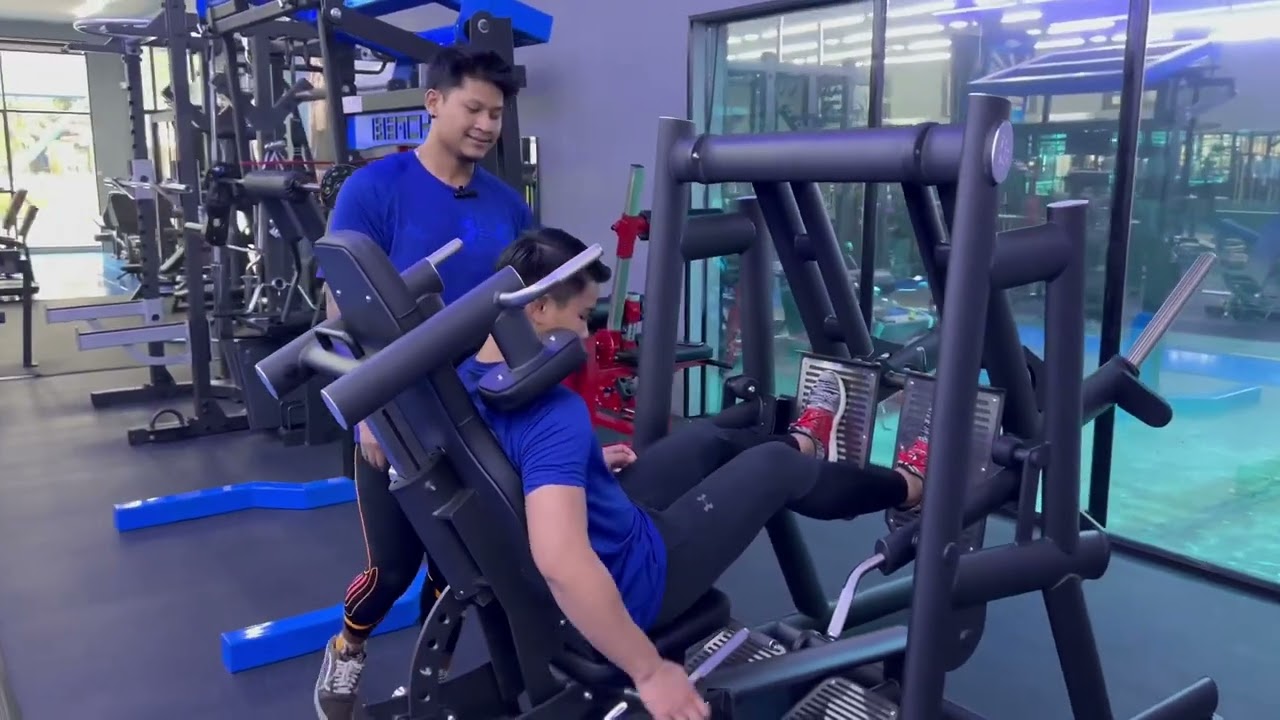 GYM80 PURE KRAFT STRONG LEG PRESS DUAL