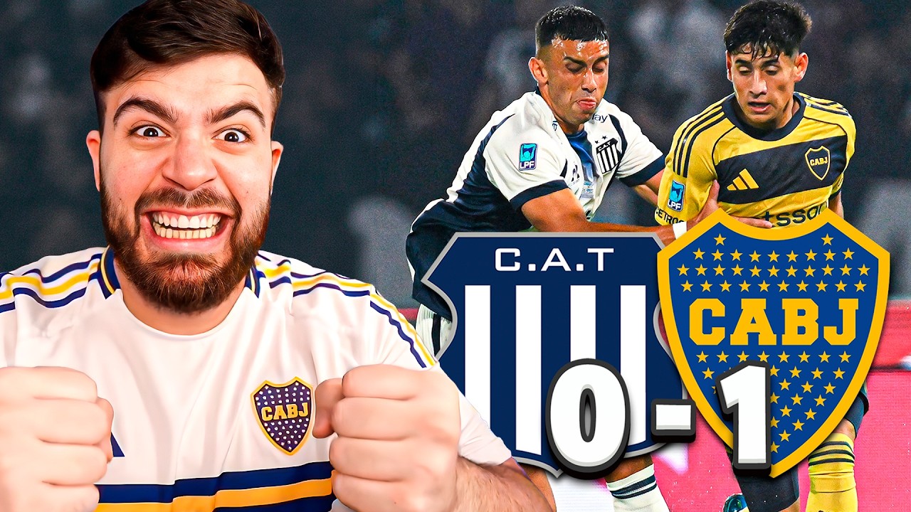 LA COBRA REACCIONA: BOCA JUNIORS VENCI&Oacute; 1-0 A TALLERES EN C&Oacute;RDOBA CON GOLES DE BAREIRO Y DE ARANDA