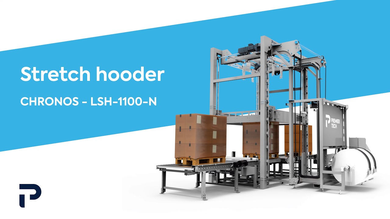 Secure your pallet loads with the improved LSH-1100-N Stretch Hooder 2024