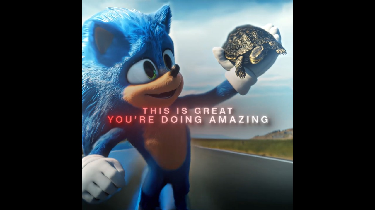 Bro traumatized the turtle 😭 | sonic edit | MATADORA (Slowed) - Asul