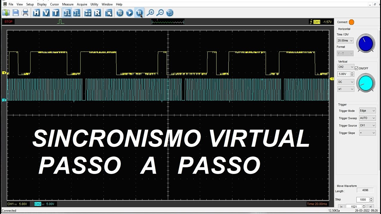 Sincronismo virtual passo a passo