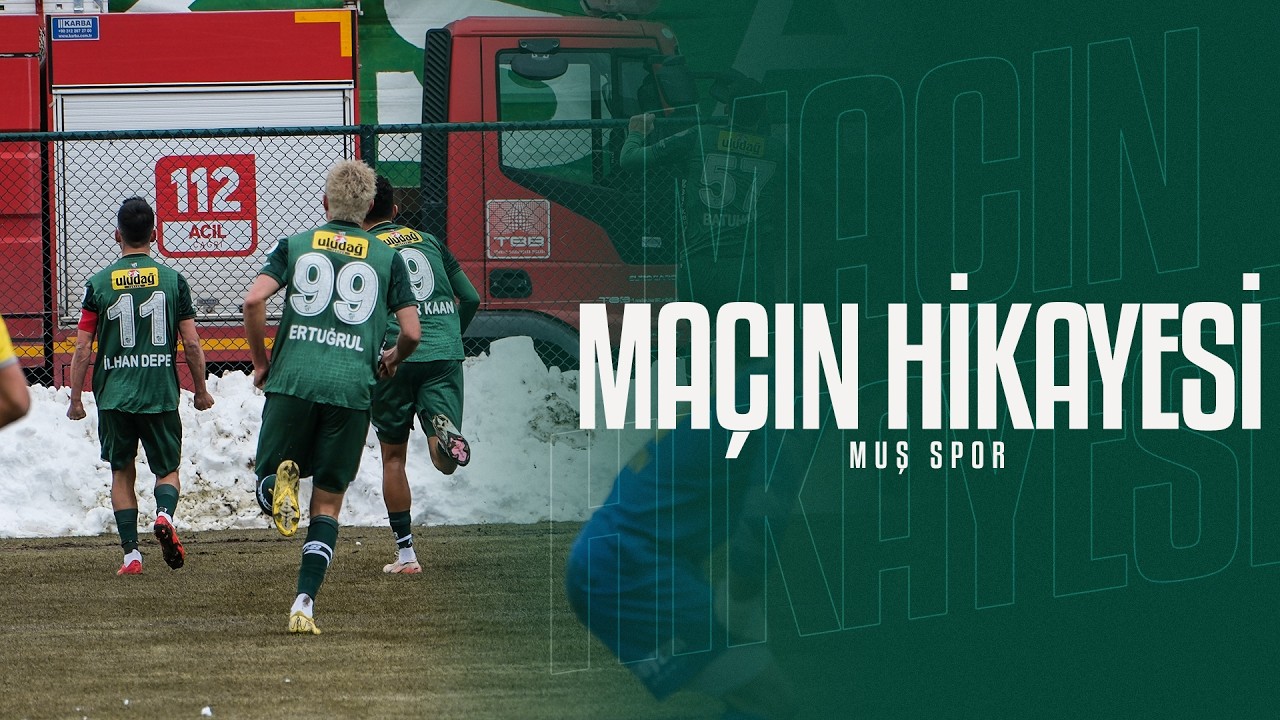 Dillere Destan 💚🤍 | Muş Spor Maçının Hikayesi