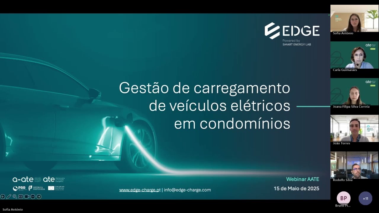 Webinar ATE | EDGE -  Gestão de Carregamento de Veículos Elétricos em Condomínios