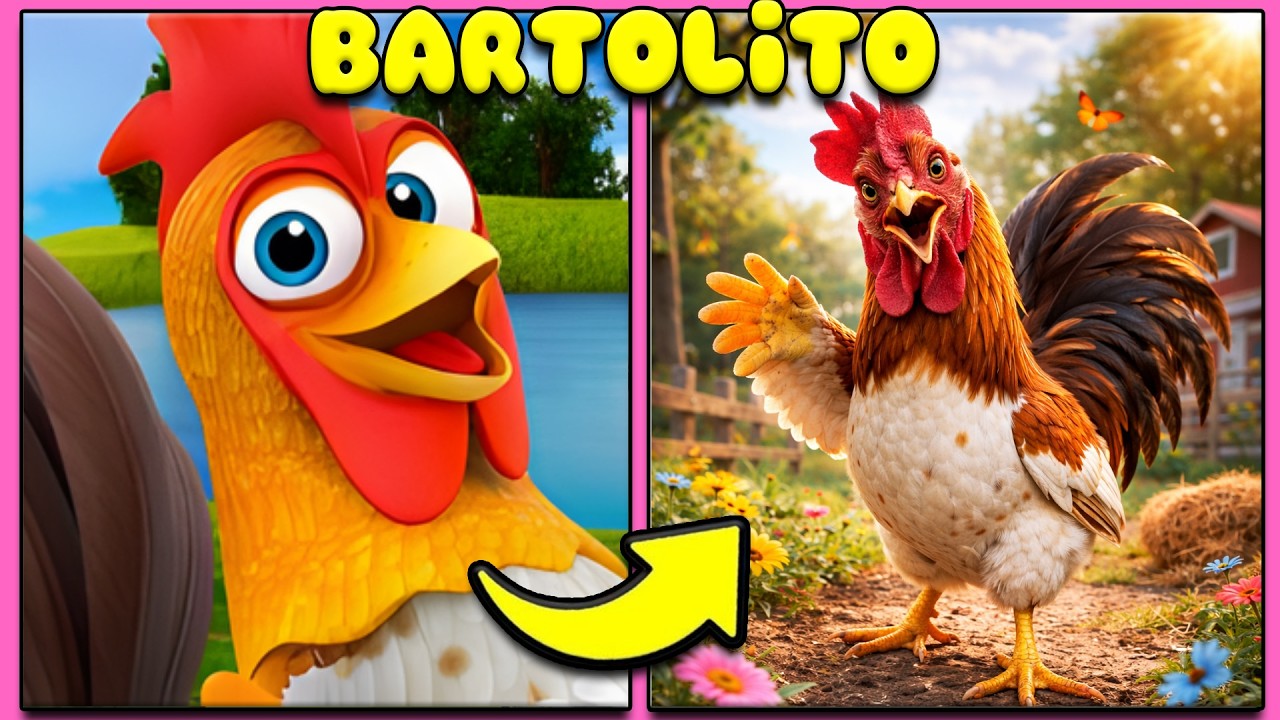 ¡La GRANJA DE ZENÓN En La VIDA REAL! 😱❤️+ Adivina La Canción😄🎶Bartolito❤️¿Como se llama la Canción🎵