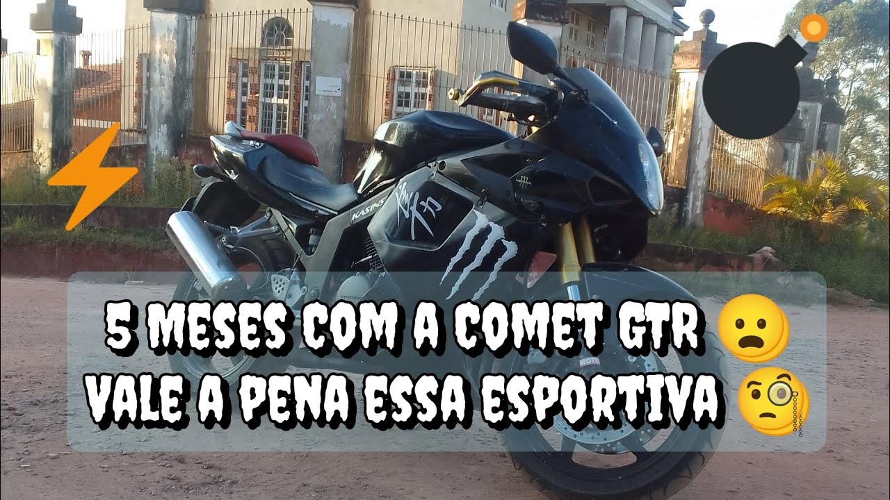 KASINSK COMET GTR 250 Relato de dono 5 meses com ela, SERA QUE VIRA ?