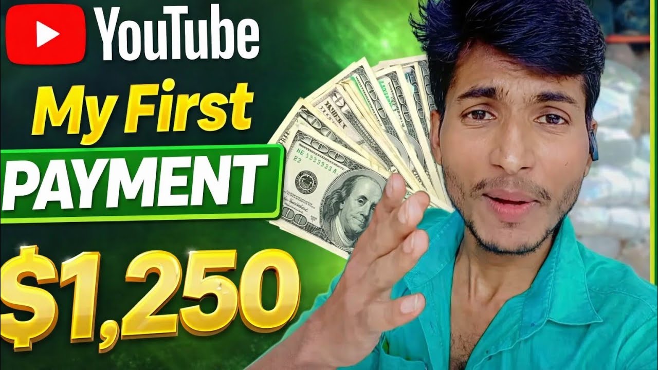 my first payment youtube channel income || My first youtube payment by mr rahul Official85 