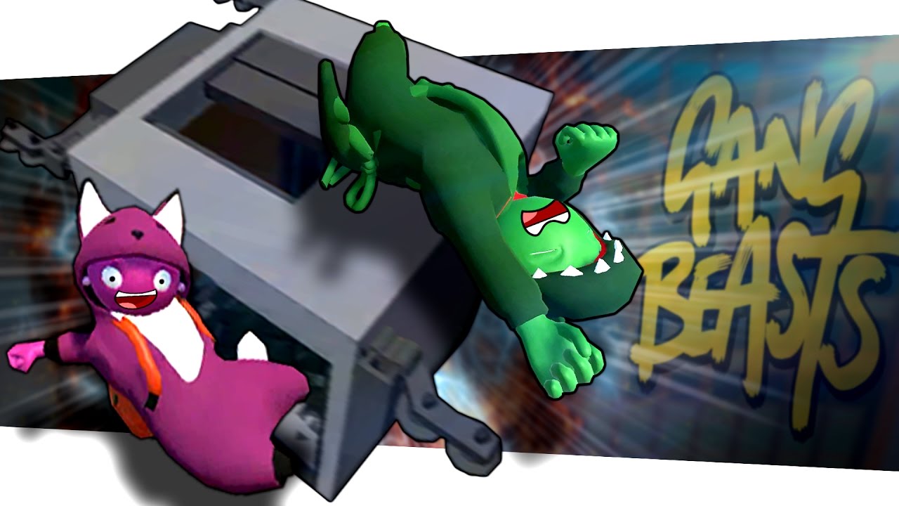 Der VERRÜCKTESTE Fahrstuhl TOD! - Gang Beasts