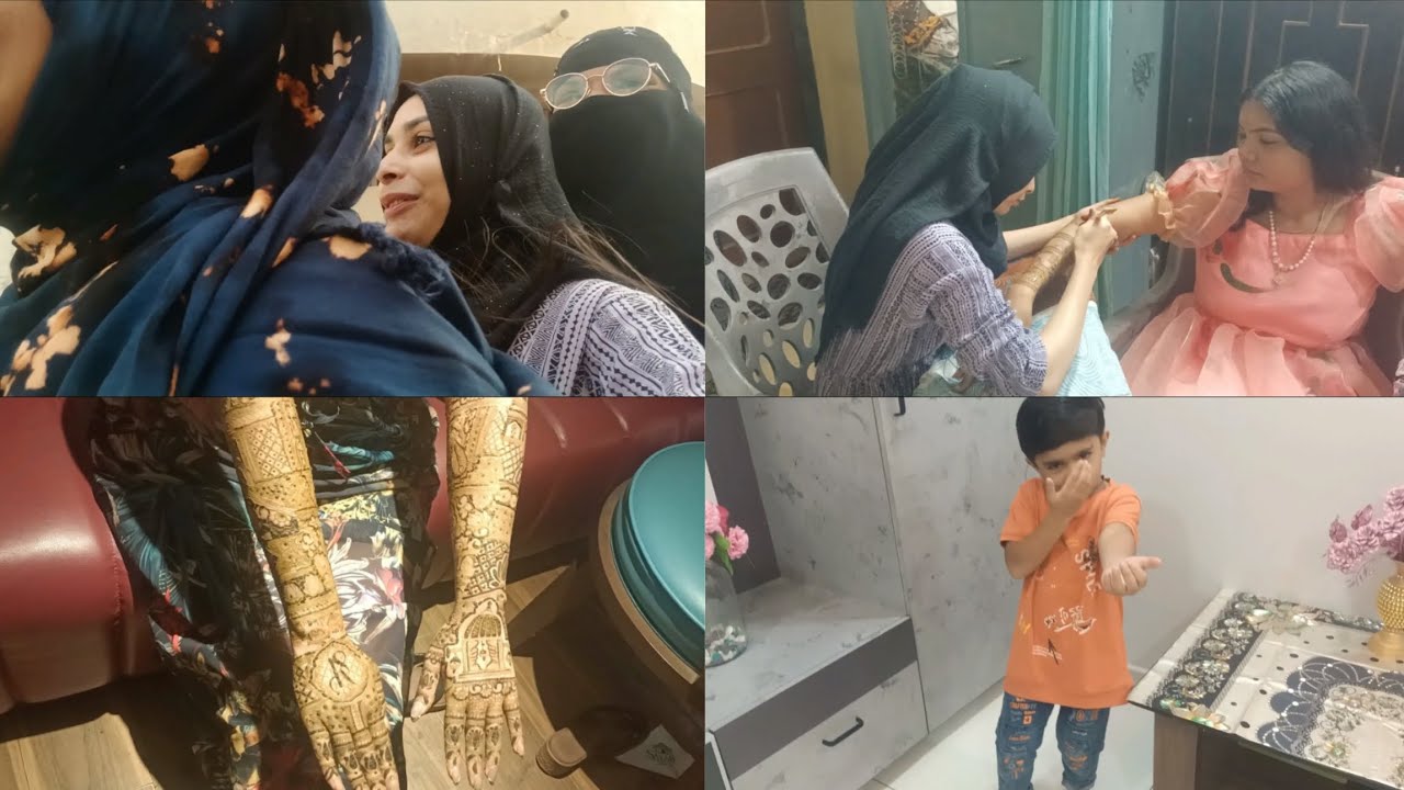 Aaj Pura Din Ki Brides Ki Mehndi 😇