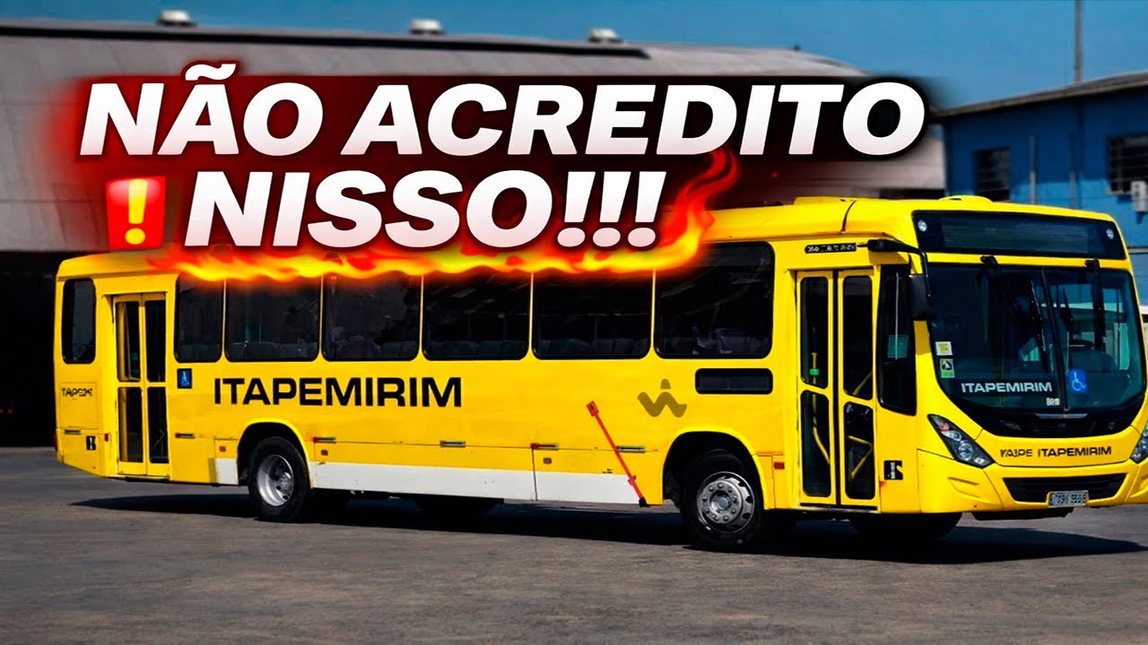 IMAGINA A ITAPEMIRIM NO ÔNIBUS URBANO? CENÁRIO QUE PODE CHOCAR O SETOR