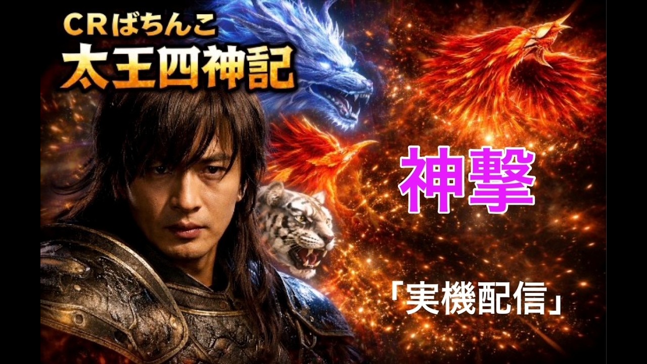 同一機種１週間配信 第二夜！【実機配信】 CR 太王四神記：タムドクと王座を巡る者！【ライブ配信】#パチンコ #shorts #太王四神記