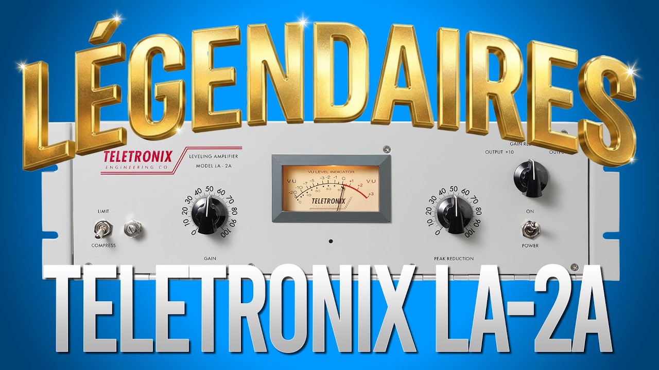L&Eacute;GENDAIRES #2 : TELETRONIX LA-2A - AUCUNS R&eacute;glages Et Pourtant il Fait TOUT !