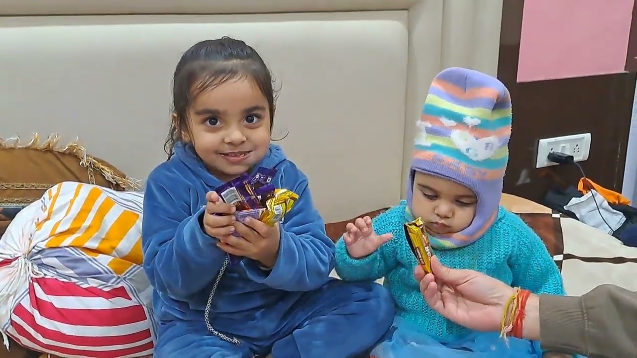 Vrinda ne ki aapni sab chocolate share 