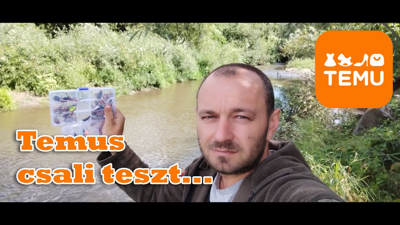 Wobbler teszt! #temu #pergetés #fishing #horgászat #troutfishing #fish #erdély