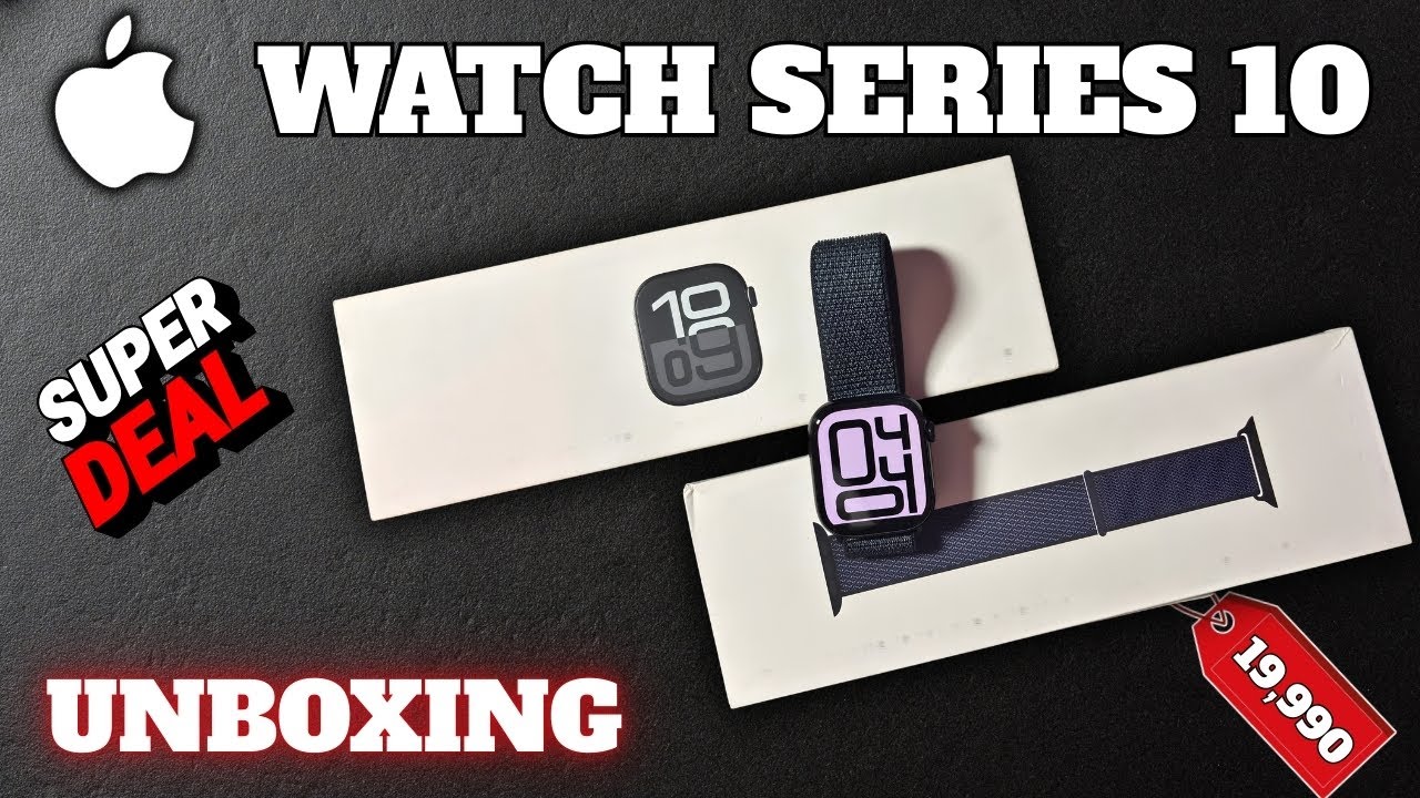 Apple Watch Series 10 for ₹19,990?! 😱 Unboxing & Full Review