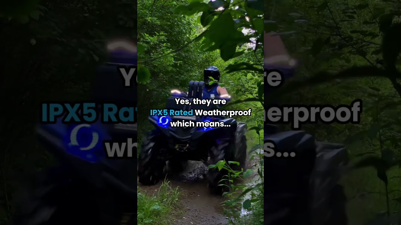 ATV Offraod Speakers IPX5 Rated_2024