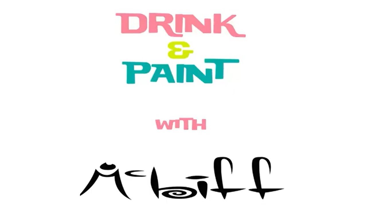 Drink and Paint?  With Mcbiff?  Only at Tiki-a-Go-Go!