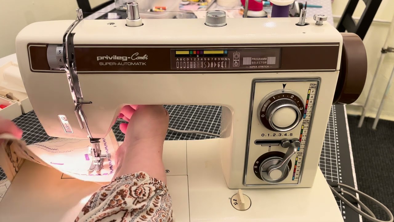 Privileg Combi super Automatik 695 Nähmaschine Bedienungsanleitung