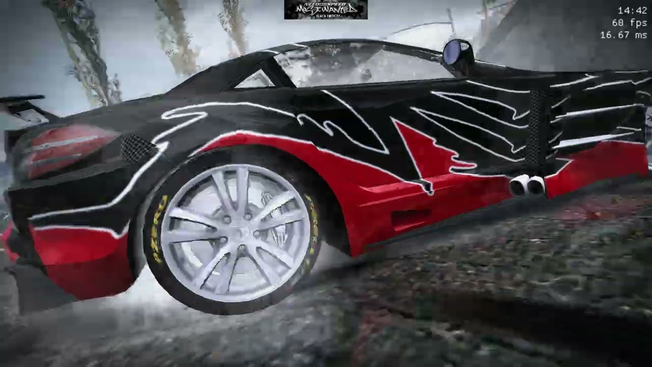 NFS Most Wanted - Mercedes SLR McLaren  VS. Ming Lamborghini  Galardo