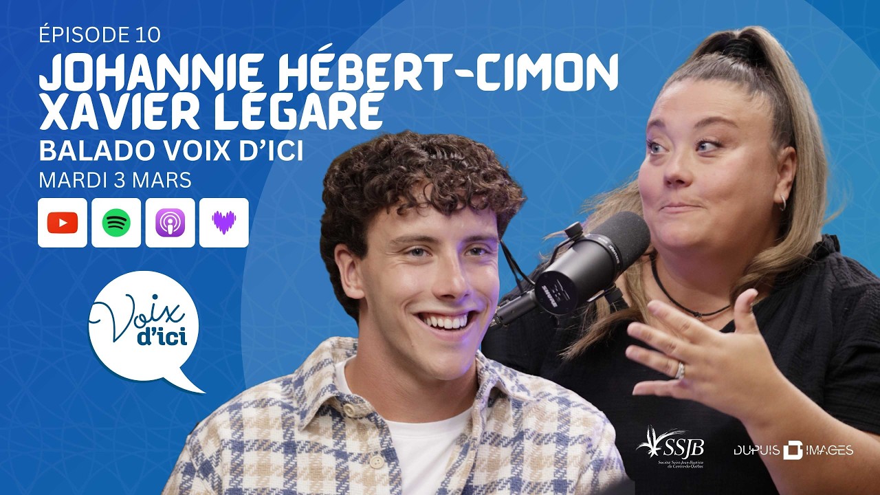 Voix d'ici Épisode - Langue, culture et appartenance avec Johannie Hébert-Cimon et Xavier Légaré