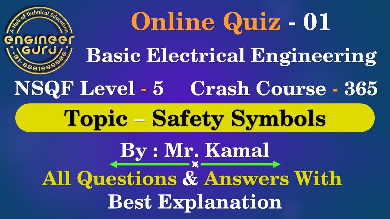 Online Quiz - 01 || Crash Course - 365 (Electrical) || I.T.I. & Polytechnic Special