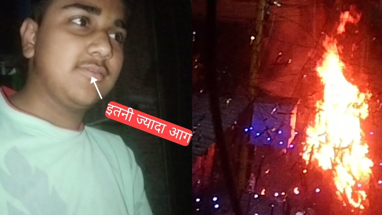 Choti Holi vlog 🖍️/ itni sari Aag 