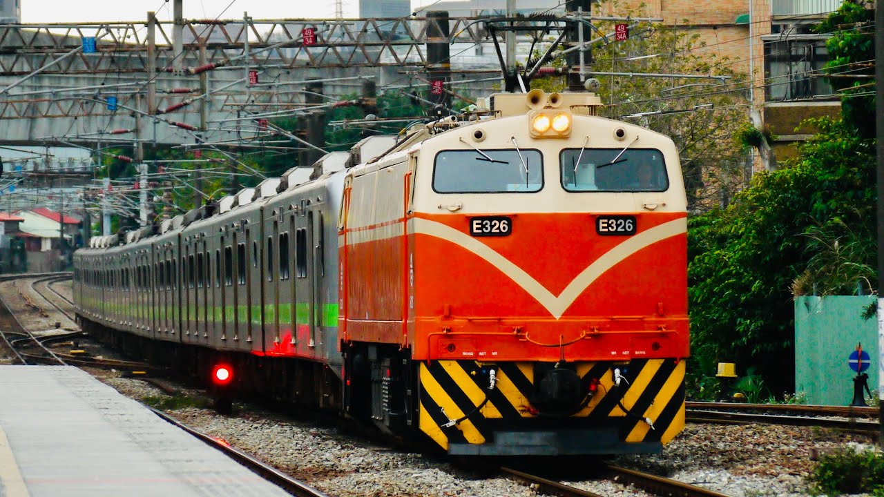 臺鐵8730次E326+EMU913迴送“鶯歌”站通過-2026/02/11