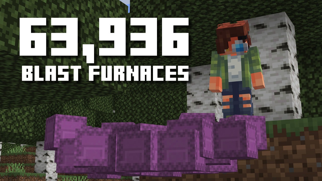 Speedrunning 37 shulkers of Blast Furnaces (It took 8 Months)