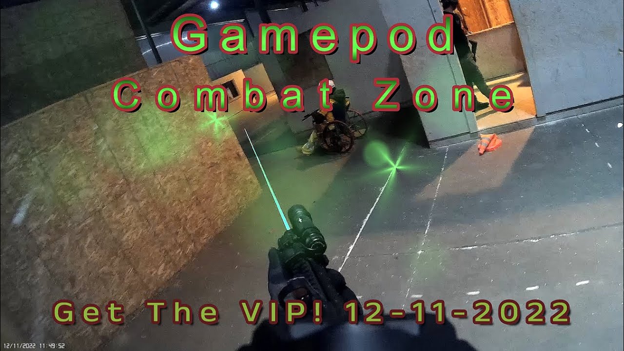 Gamepod Combat Zone Get the VIP! -=12-11-2022=- UTR45 with working drum mag Gameplay