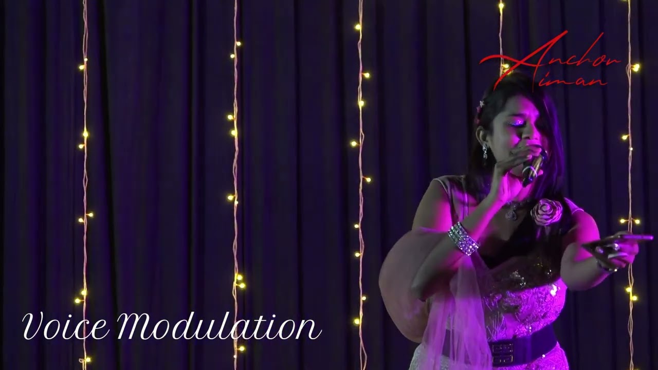 Anchor Aiman Portfolio - Stage Performance Demo