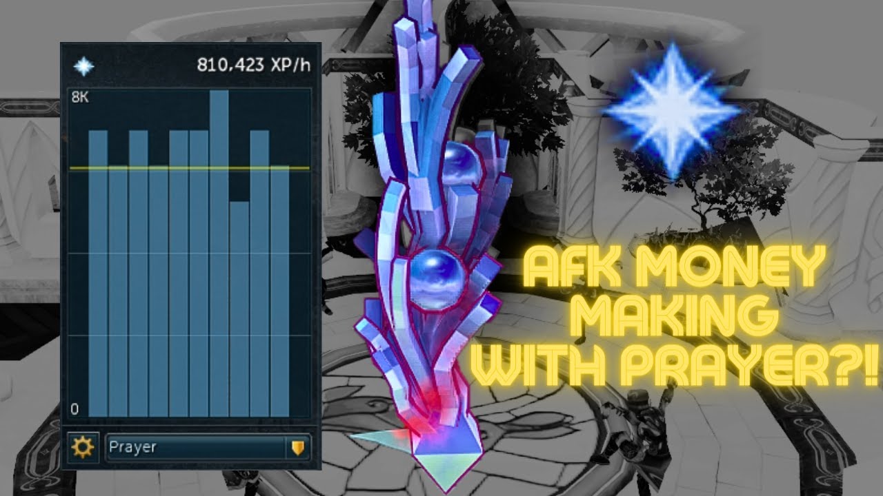 Stop WASTING your GP!  AFK Quick Guide Prayer Runescape 3  #gaming #gameplay #guide