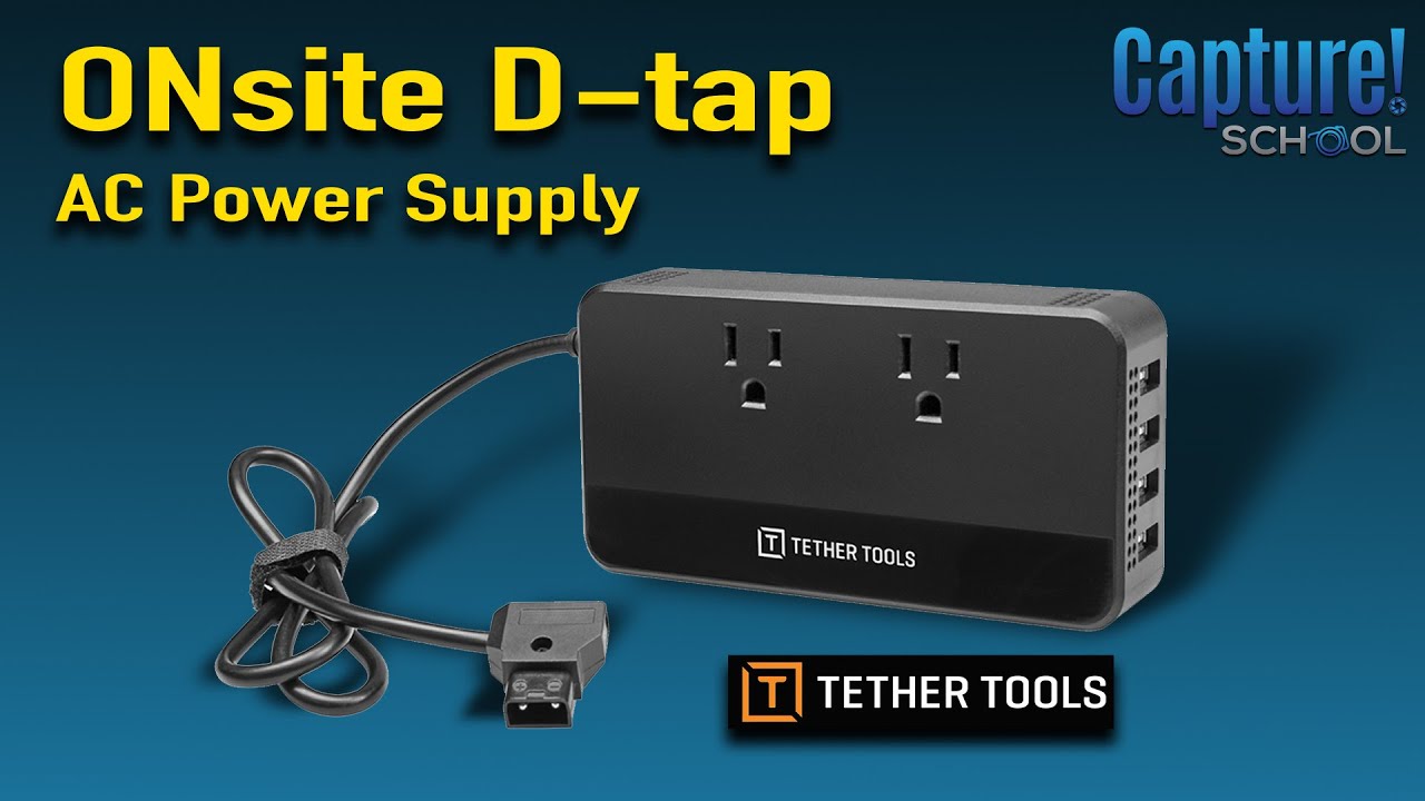 First Look at the Tether Tools OnSite D-Tap -  AC Power Kit