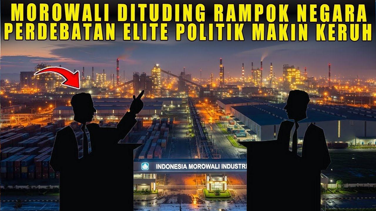 TEGANG‼️PT MOROWALI "DITUDING RAMPOK NEGARA", PICU PERDEBATAN ELITE POLITIK ❗❓