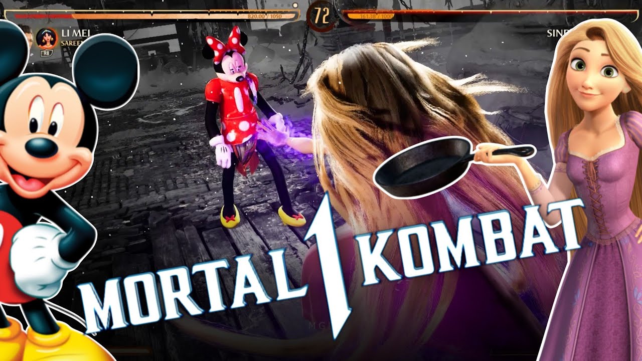 Mortal Kombat 1  Mod | Disney Princess Vs Mickey Mouse | Morta Kombat 1