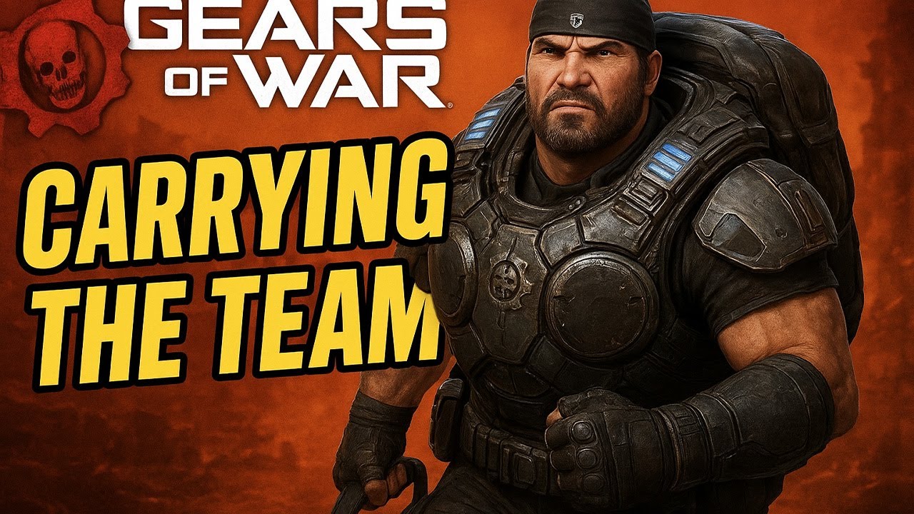 Безумный король горы — только Гнашер + безумные движения 🤯 — Gears Of War: Reloaded
