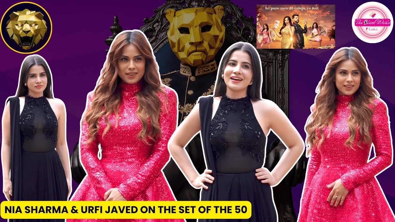 MTV Splitsvilla X6 Mischief Maker: Uorfi Javed & Nia Sharma Spotted at the Sets of 