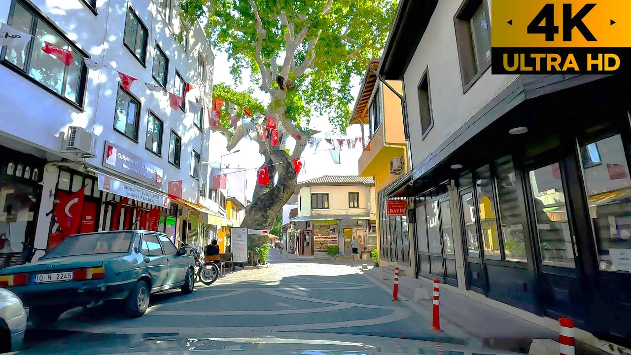 Balıkesir Havran | Çarşı ve Şehir Merkezi Turu | City Center Driving Tour | 4K | 30fps | 2025 |