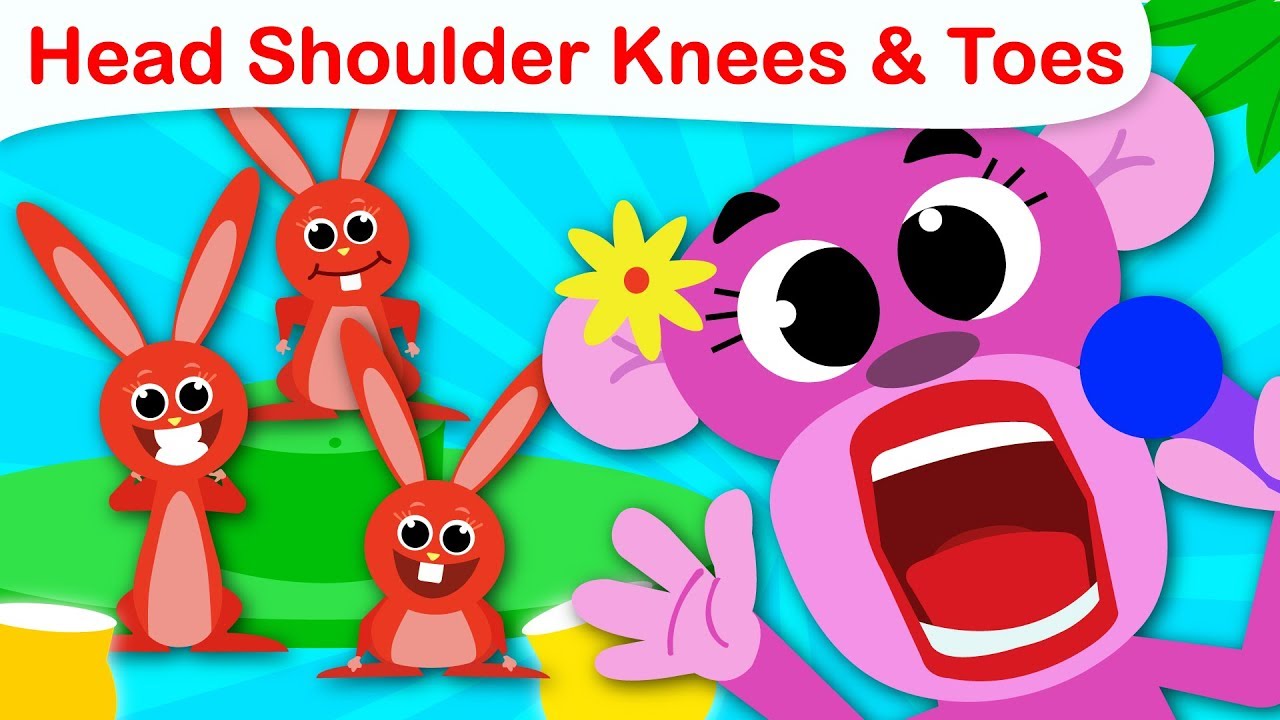 Head, Shoulders, Knees and Toes | Exercise Song | Nursery Rhymes and Kids Songs by Little Angel
