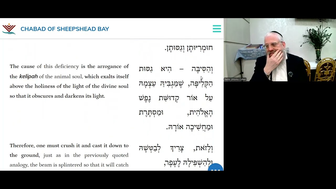 Crush the Ego, Ignite the Heart | Daily  Tanya – 28 Shevat | Likutei Amarim Chapter 29-1