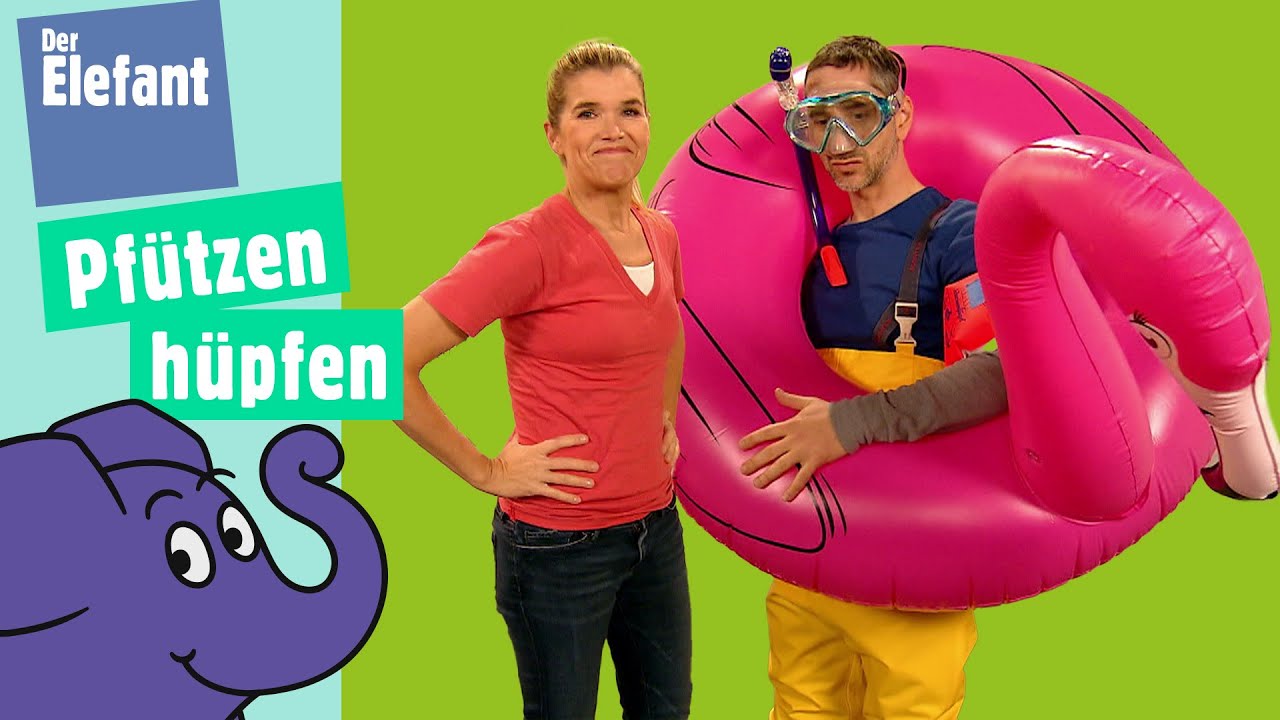 Denis geht Pfützen hüpfen | Der Elefant | WDR