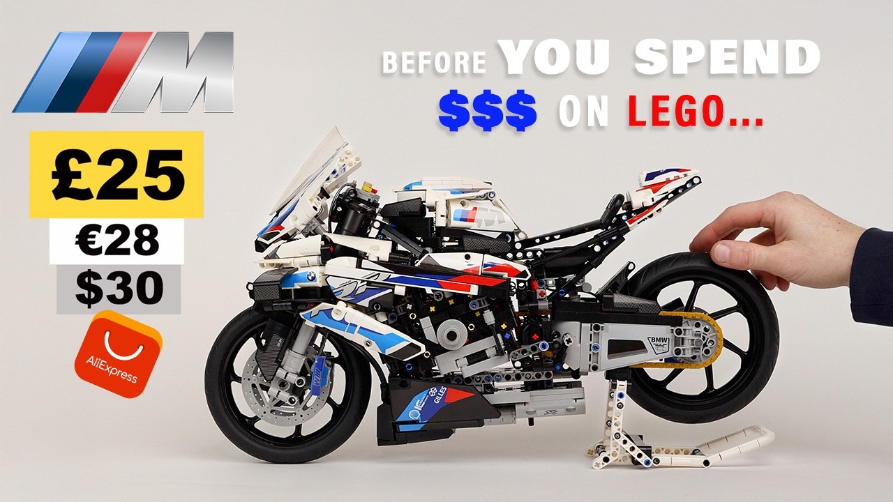 Insane Deal or Waste of Money? AliExpress LEGO BMW M 1000 RR 42130 Review.