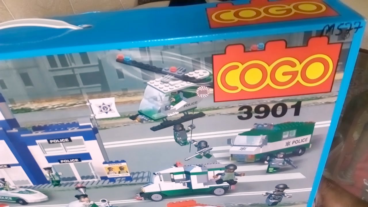 Lego COGO 3901 Police Action Unboxing