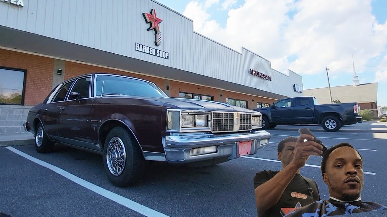 IT'S MY BIRTHDAY 🎂♓️  DROVE THE BUDGET LS SWAP CUTLASS TO THE BARBERSHOP💈