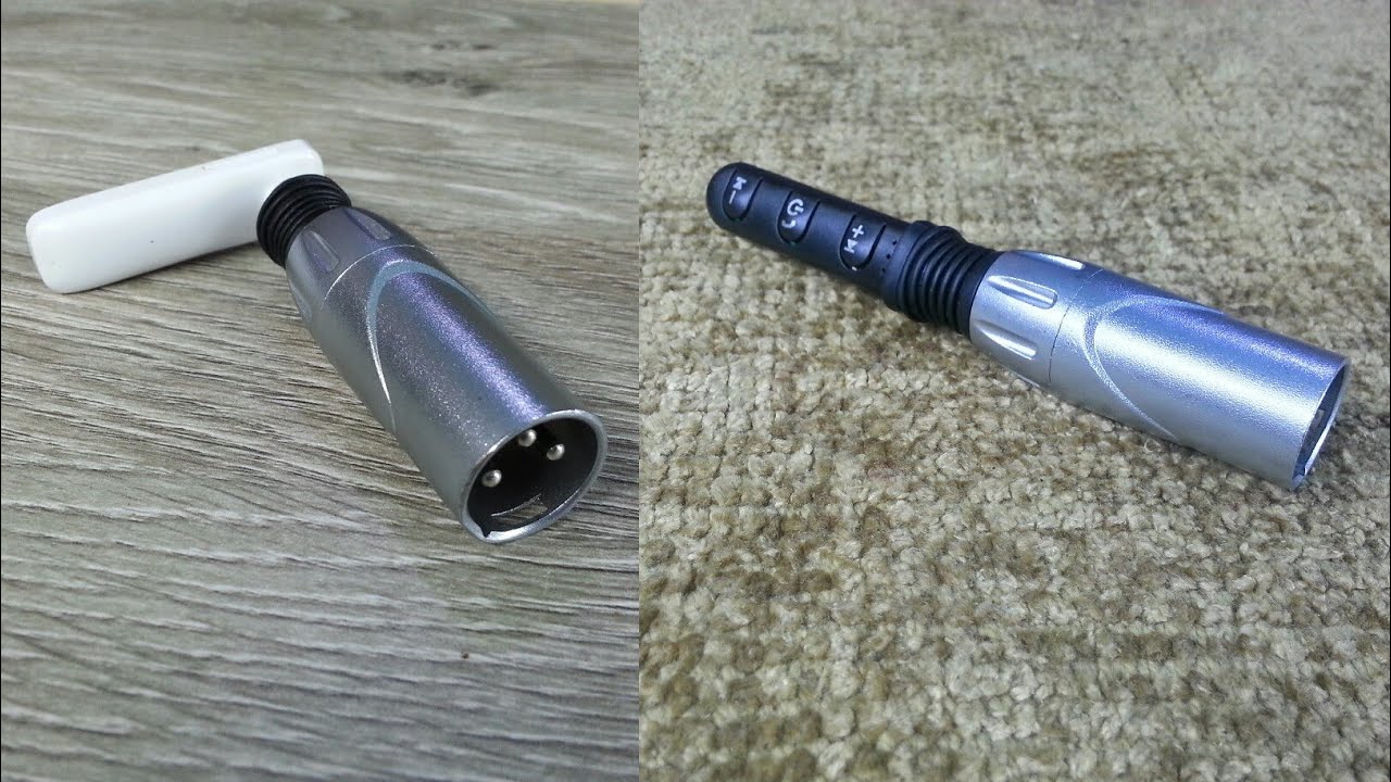 XLR BLUETOOTH TRANSMITTER AND RECEIVER