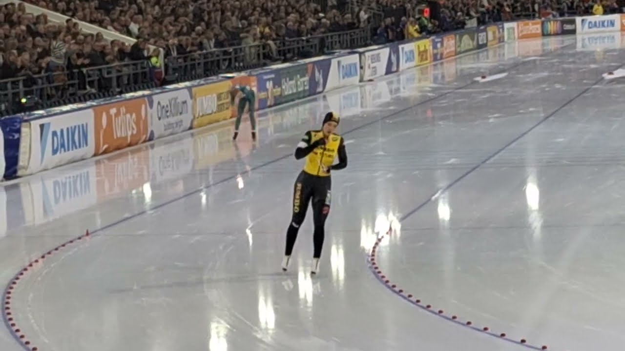 Jutta Leerdam 1000 meter Nk afstanden Thialf Heerenveen
