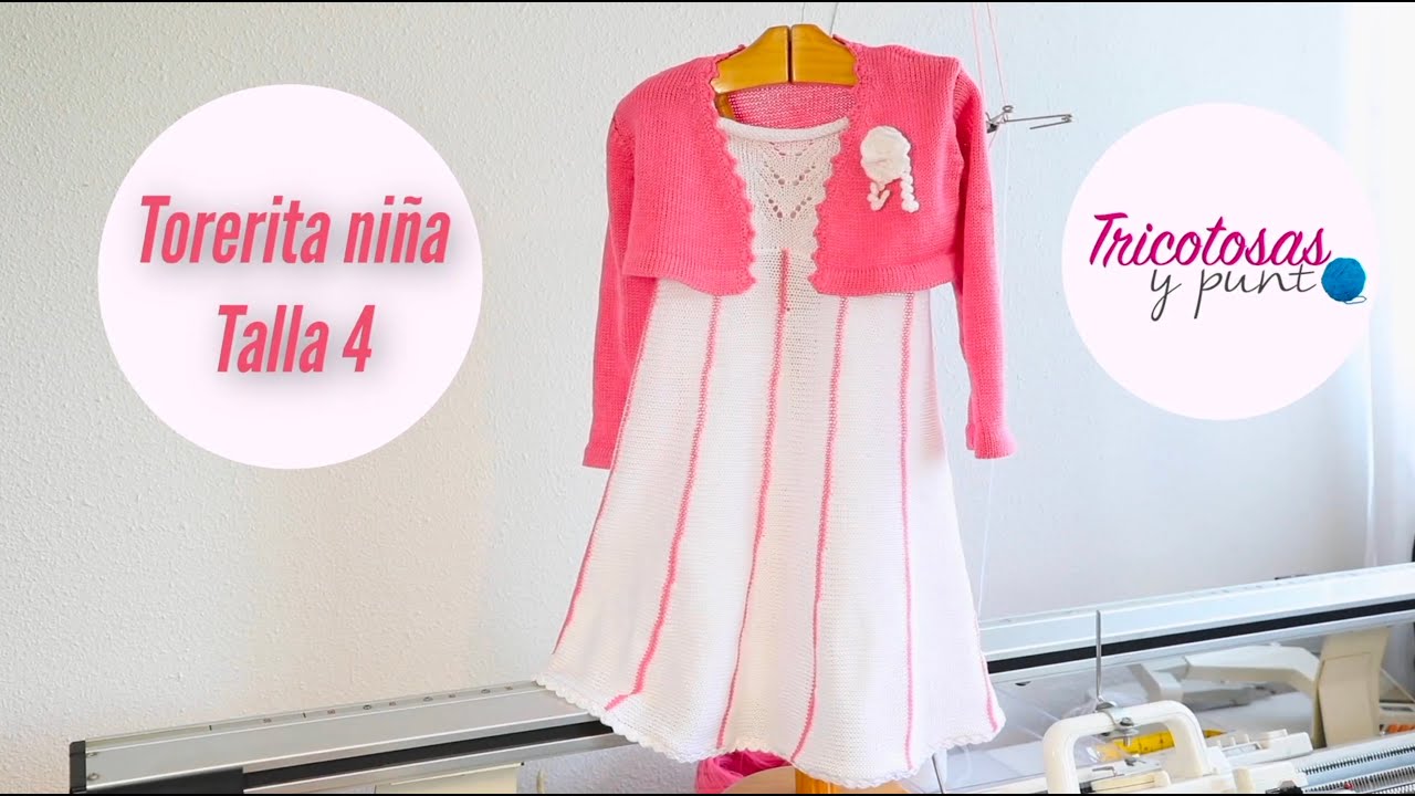 ¡Crea una Adorable Torerita de Niña Talla 4 en la Silver Reed SK-280, Fácil y Divertido!