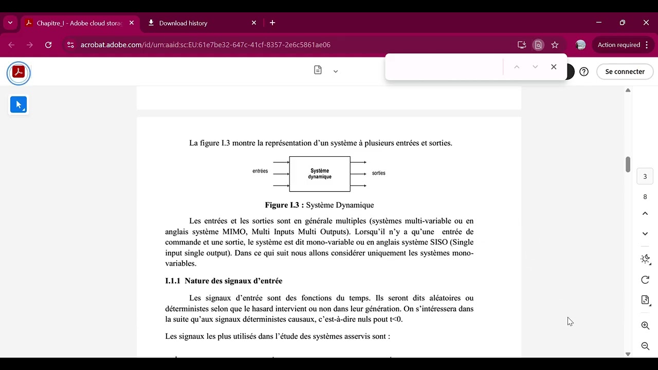 Chapitre I :systeme asservis ( automatique )