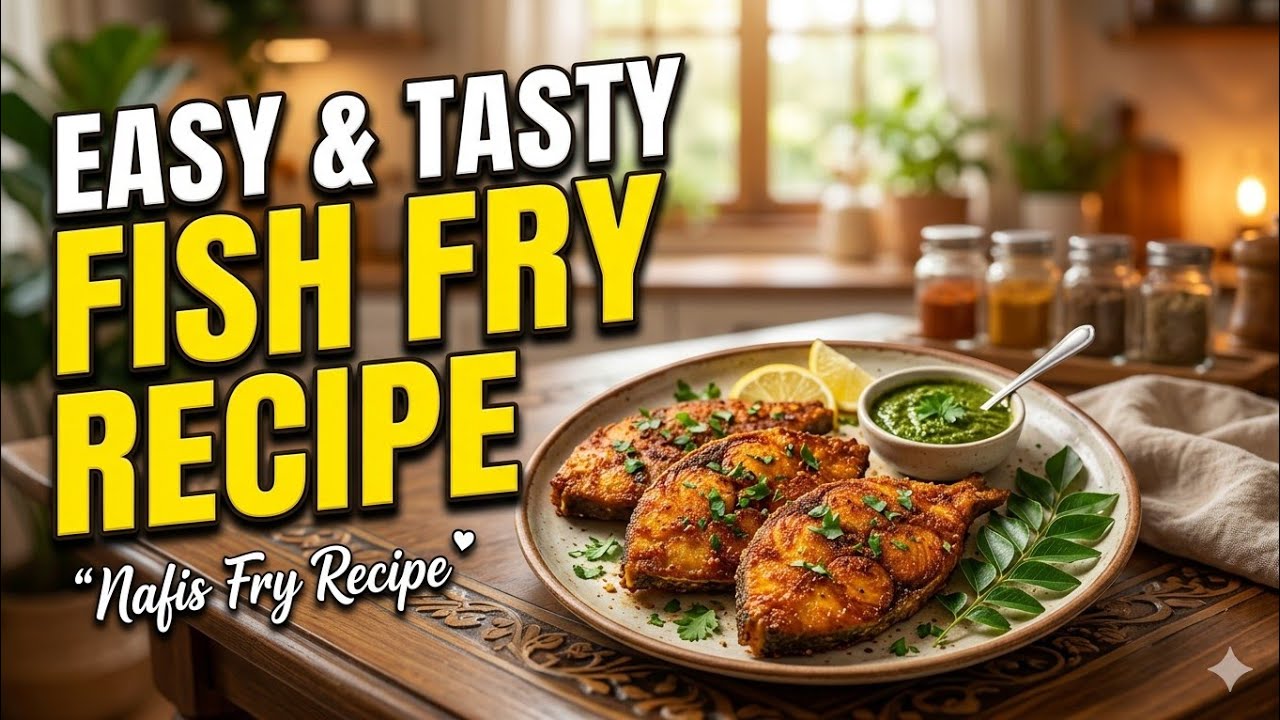 Tasty fish fry recipe in Bihari style🤤😋#food #cooking #minivlog 